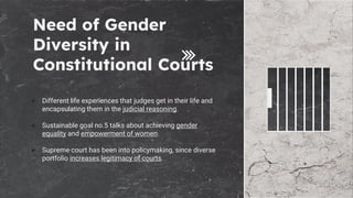 Gender Diversity in Constitutional Courts: Key Insights by CJI